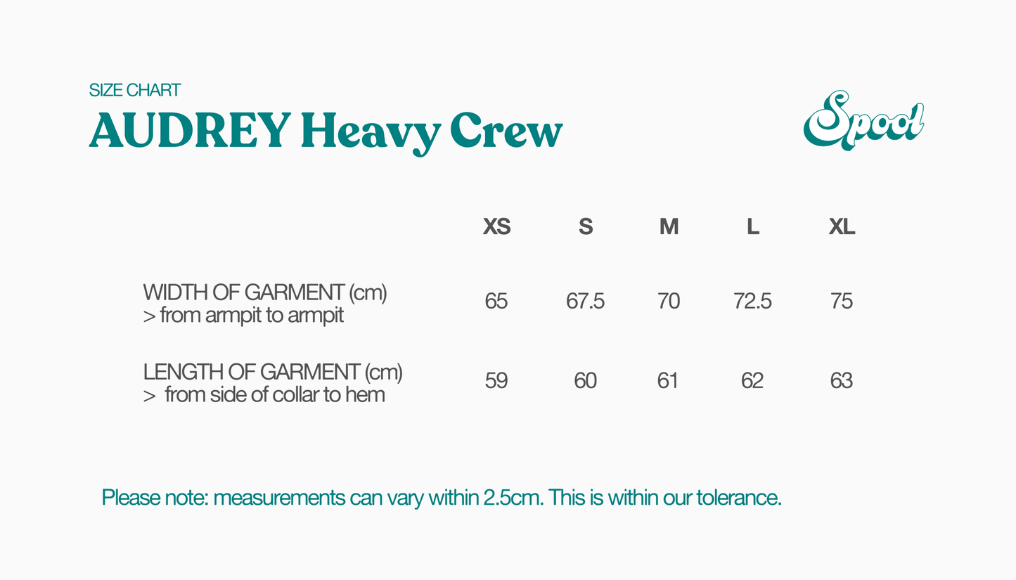 The France Edit - Audrey Heavy Crew