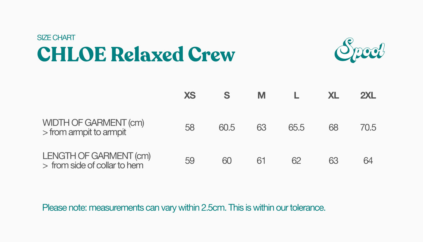 Chloe Relaxed Crew
