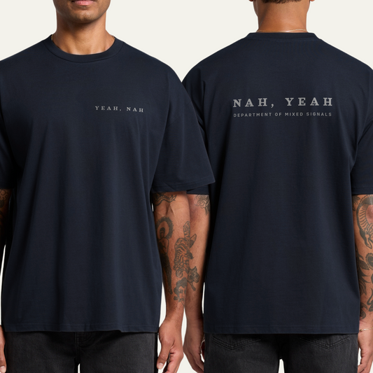 Yeah Nah - Carter Oversized Tee