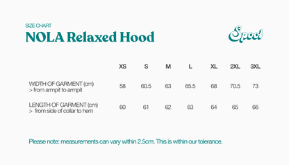 The Say Less Edit - Nola Relaxed Hood