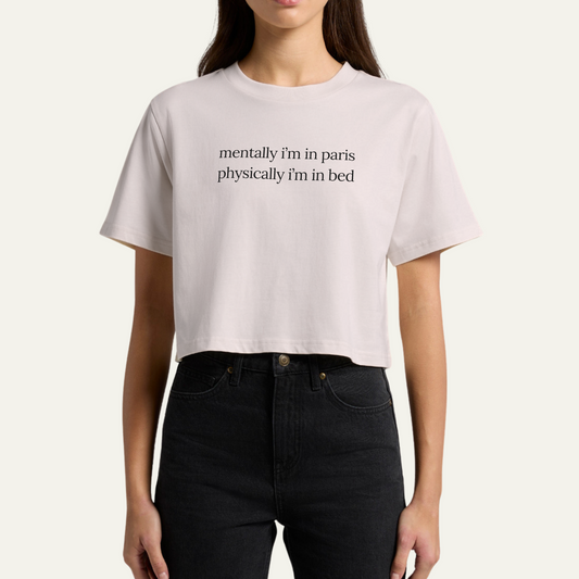 The Say Less Edit - Ava Classic Cropped Tee